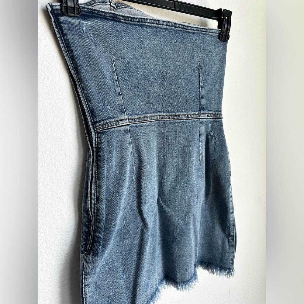 SER.O.YA Leighton Dress blue denim mini dress Size‎ Small - Picture 16 of 17